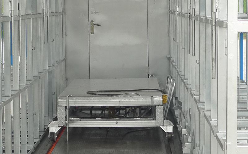 養(yǎng)蜂車的升降平臺(tái)